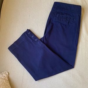 Lilly Pulitzer | cropped navy pants  - Palm beach